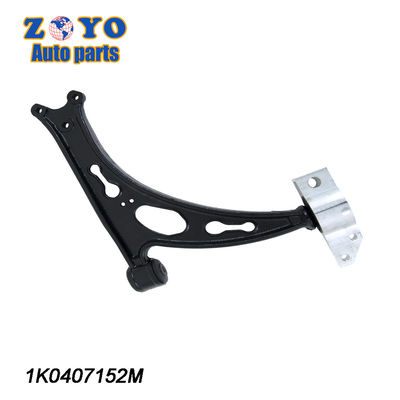Volkswagen Golf Seat ALTEA Передняя нижняя ручка управления Черный E-покрытие OE NO. 1K0407152M